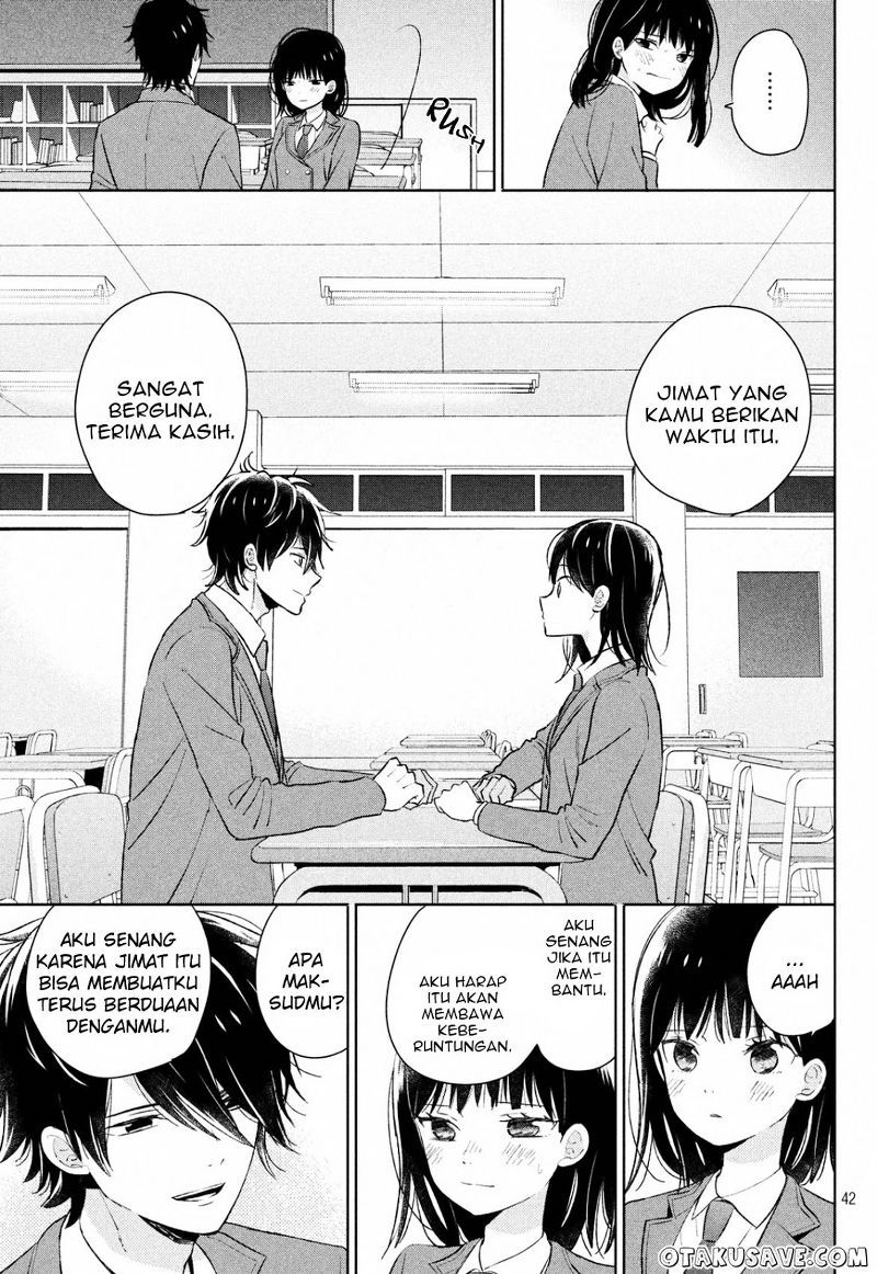 Chikyuu no Owari wa Koi no Hajimari Chapter 01 Gambar 41