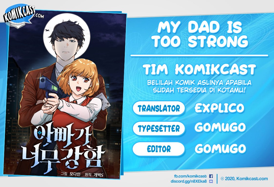 Baca Komik My Dad Is Too Strong Chapter 18 Gambar 1