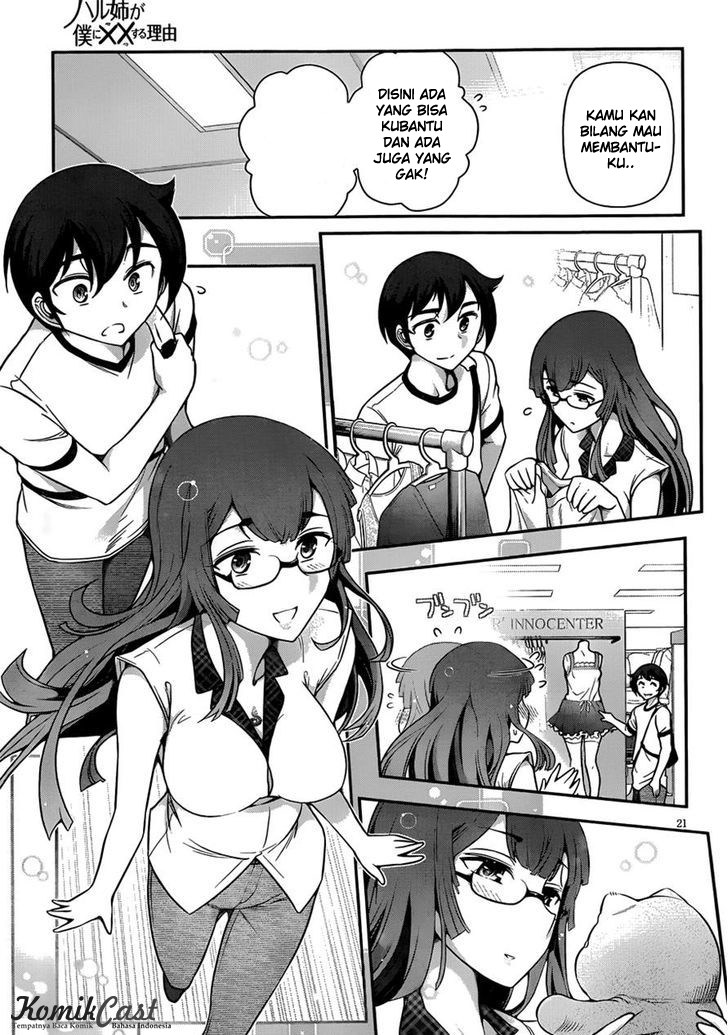 Haru-nee ga Boku ni xx Suru Riyuu Chapter 06 Gambar 21