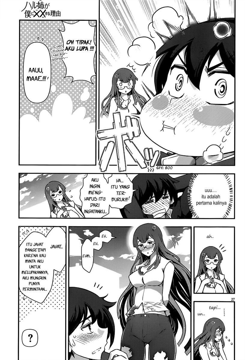 Haru-nee ga Boku ni xx Suru Riyuu Chapter 04 Gambar 27