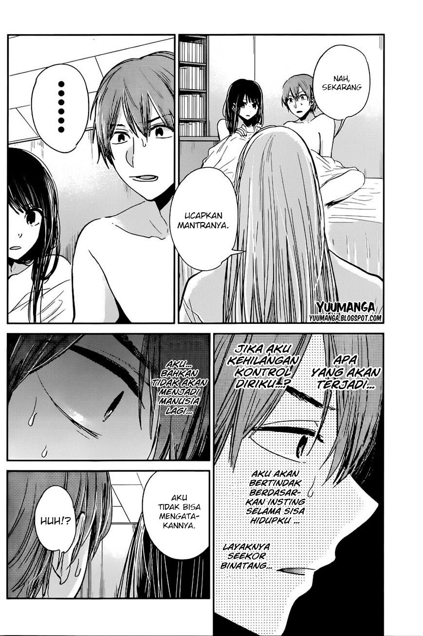 Kimi wa Midara na Boku no Joou Chapter 12 Gambar 15