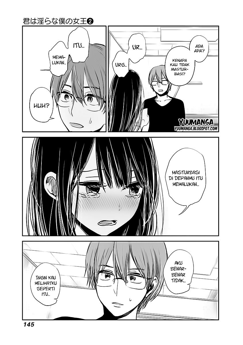 Kimi wa Midara na Boku no Joou Chapter 11 Gambar 19