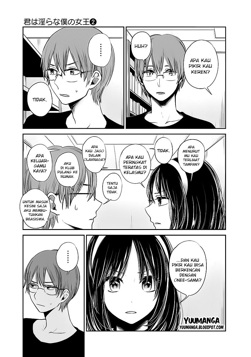 Kimi wa Midara na Boku no Joou Chapter 10 Gambar 4