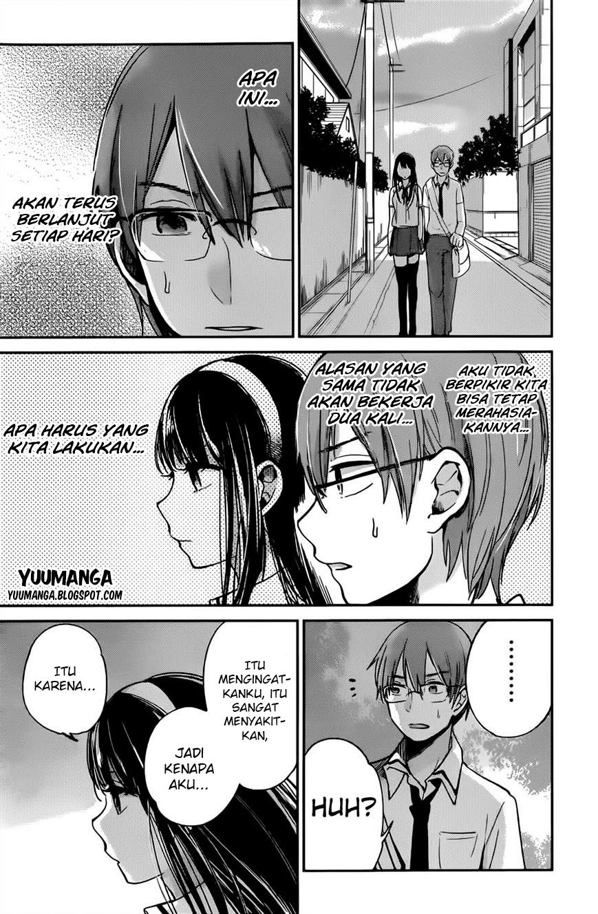 Kimi wa Midara na Boku no Joou Chapter 08 Gambar 21