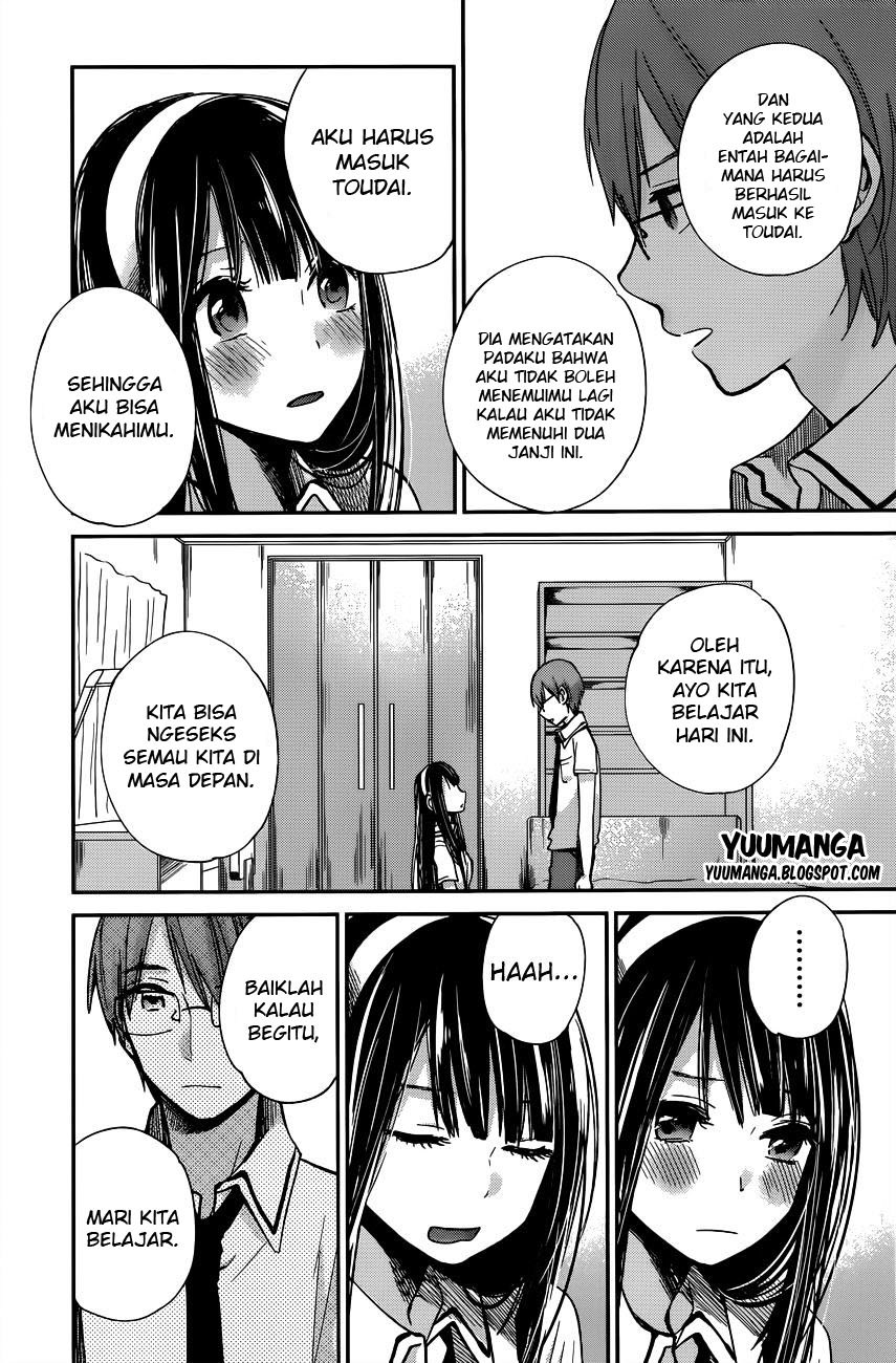 Kimi wa Midara na Boku no Joou Chapter 07 Gambar 19