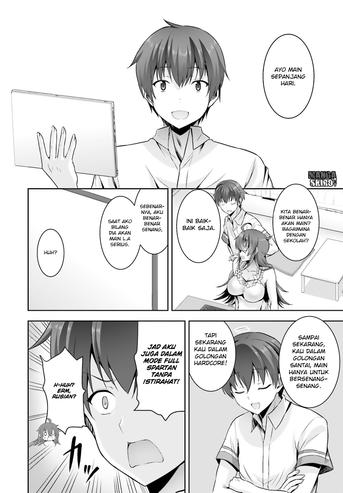 Netoge no Yome wa Onnanoko ja Nai to Omotta? Chapter 16 Gambar 16