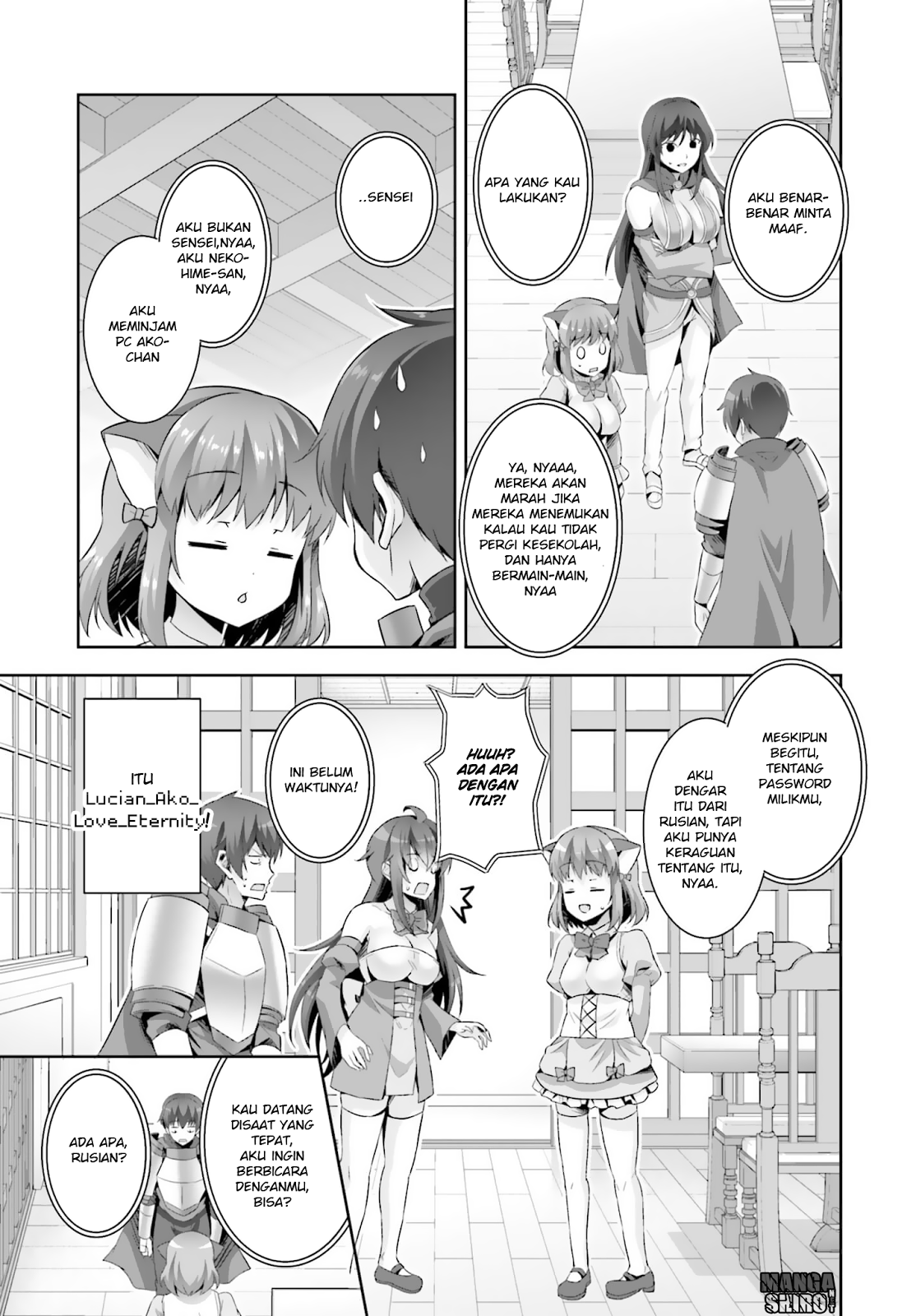 Netoge no Yome wa Onnanoko ja Nai to Omotta? Chapter 16 Gambar 21