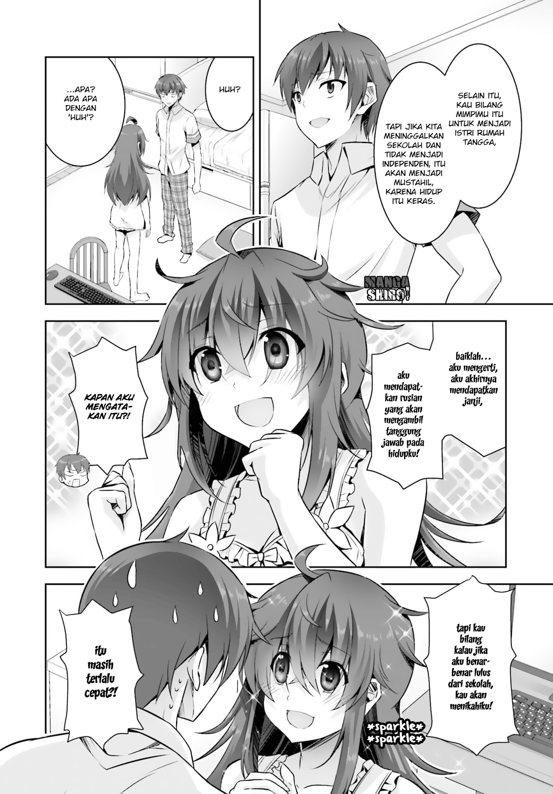 Netoge no Yome wa Onnanoko ja Nai to Omotta? Chapter 16 Gambar 32