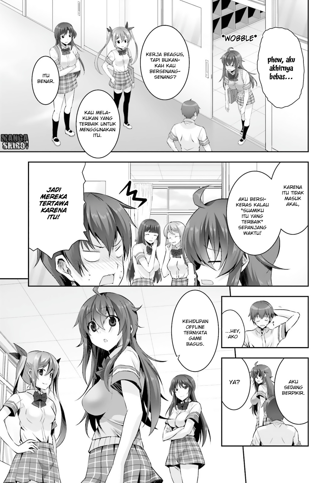Netoge no Yome wa Onnanoko ja Nai to Omotta? Chapter 16 Gambar 37