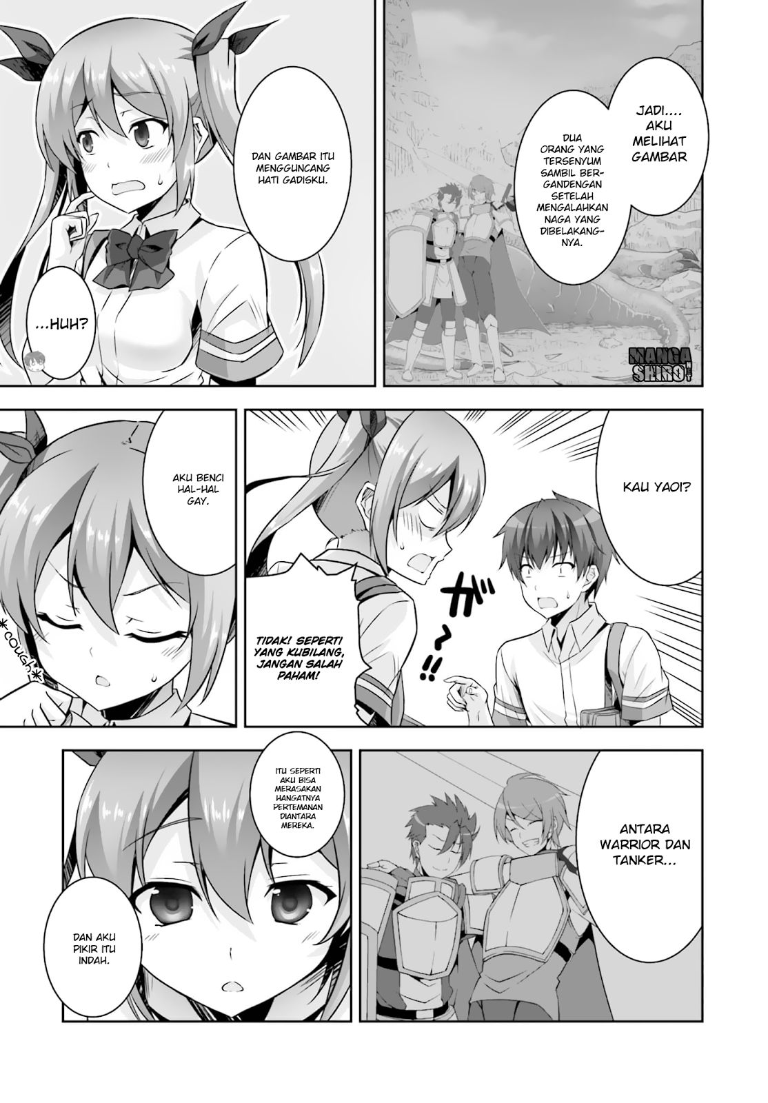 Netoge no Yome wa Onnanoko ja Nai to Omotta? Chapter 15 Gambar 24