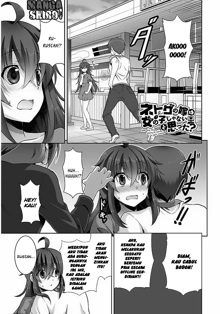Netoge no Yome wa Onnanoko ja Nai to Omotta? Chapter 8 Gambar 3