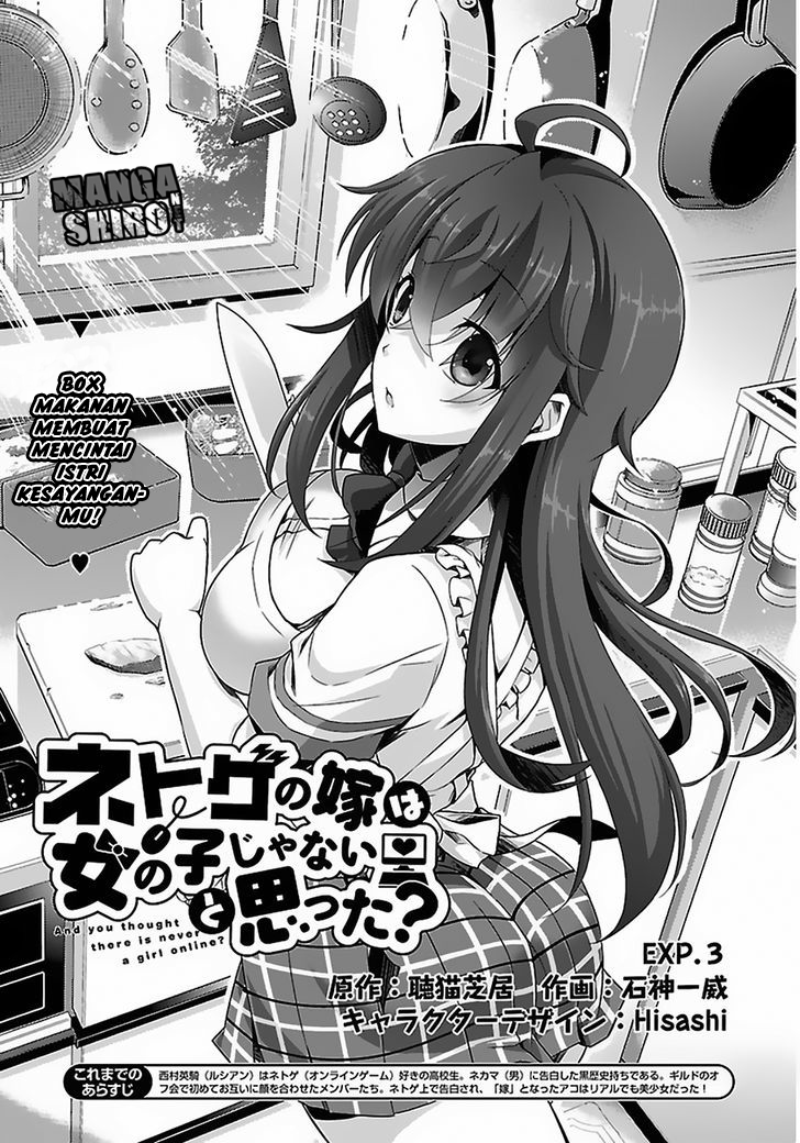 Netoge no Yome wa Onnanoko ja Nai to Omotta? Chapter 3 Gambar 4