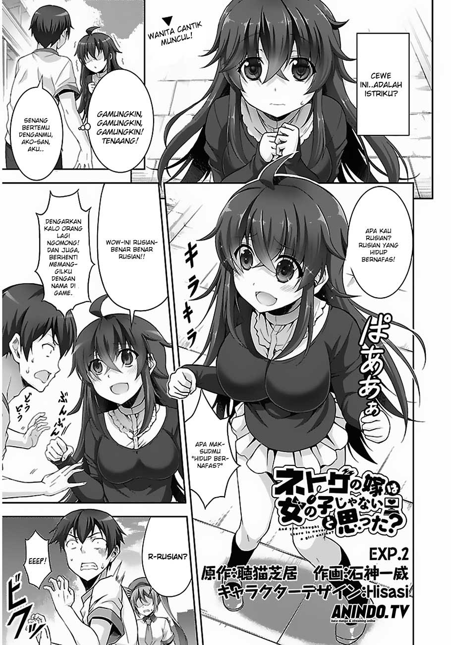 Baca Netoge no Yome wa Onnanoko ja Nai to Omotta? Chapter 2 Gambar 2
