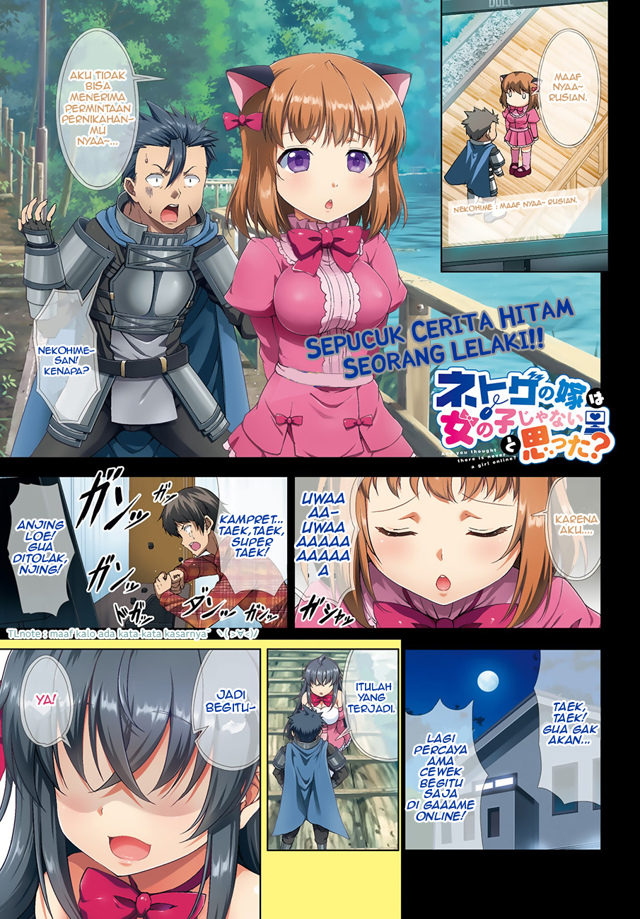 Baca Netoge no Yome wa Onnanoko ja Nai to Omotta? Chapter 1 Gambar 2