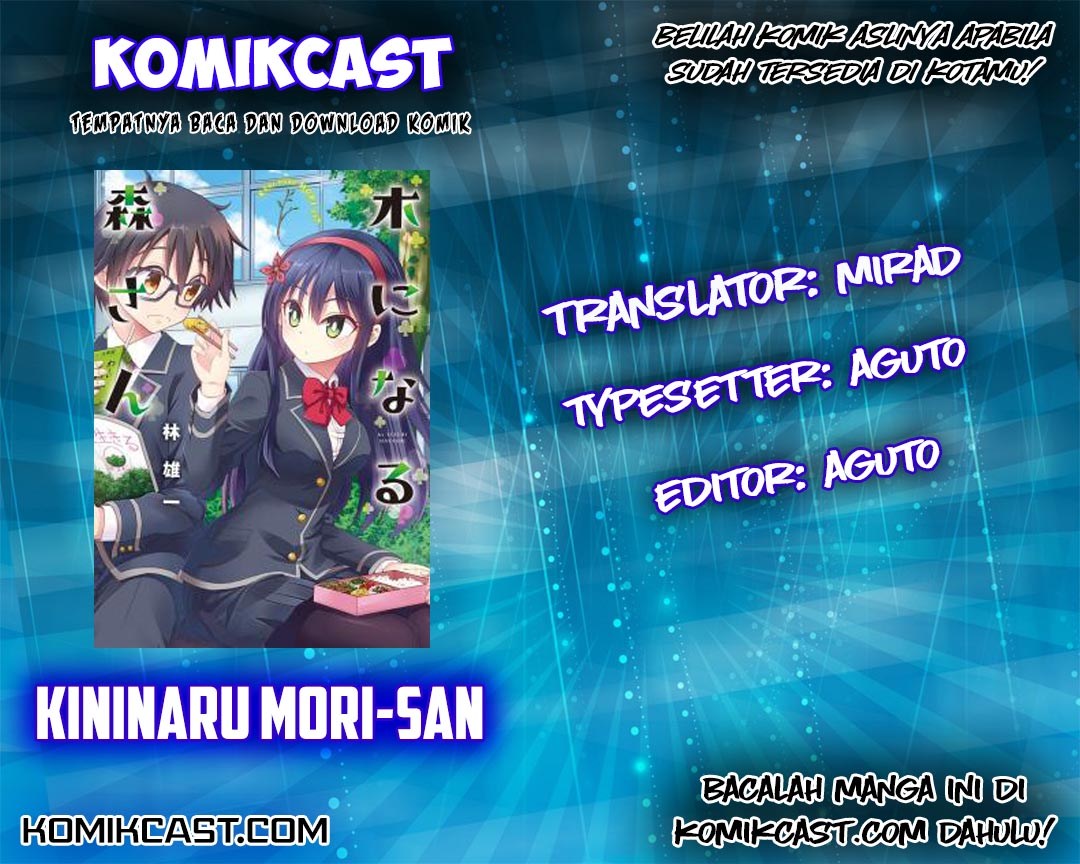 Baca Komik Kininaru Mori-san Chapter 12 Gambar 1