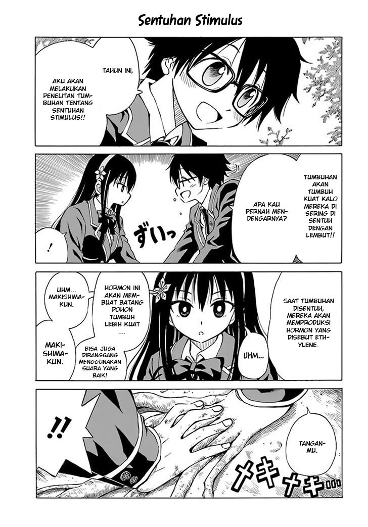 Kininaru Mori-san Chapter 07 Gambar 6