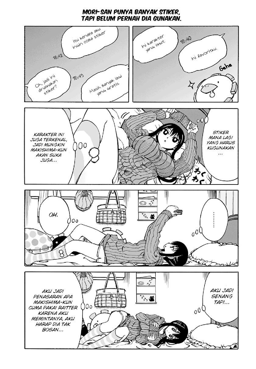Kininaru Mori-san Chapter 06 Gambar 8