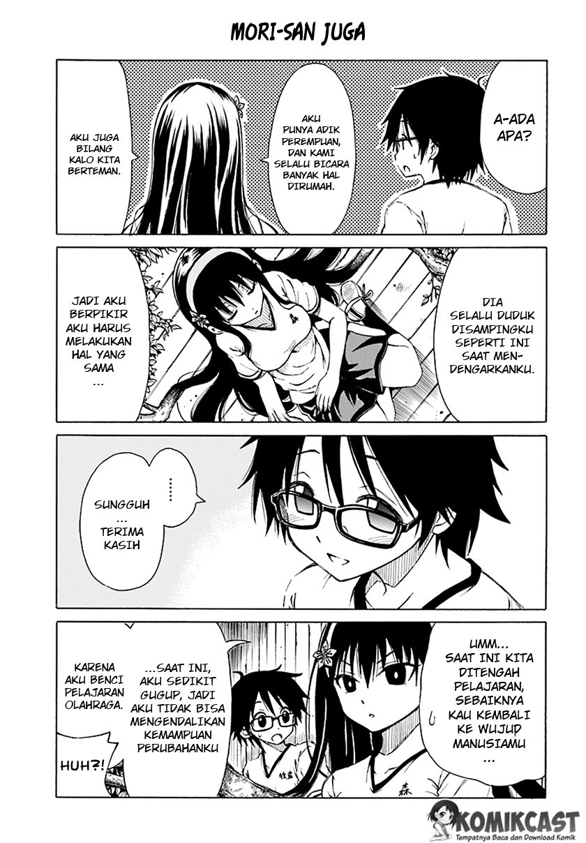 Kininaru Mori-san Chapter 03 Gambar 6