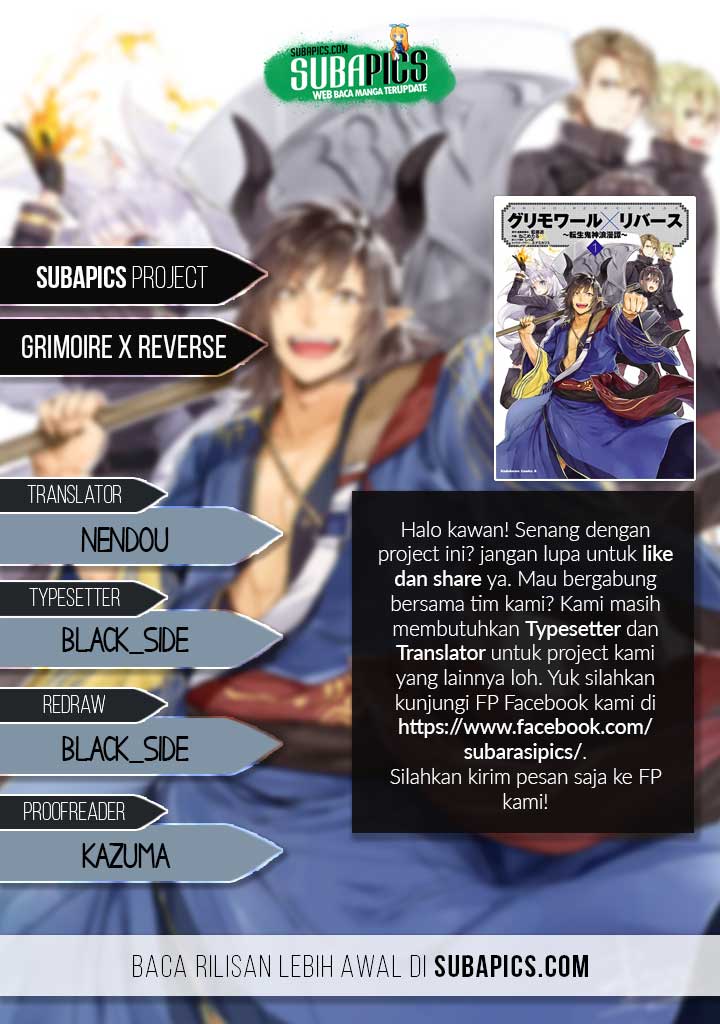 Baca Komik Grimoire x Reverse: Tensei Kijin Romantan Chapter 02 Gambar 1
