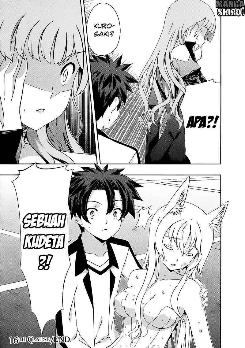 Kitsune no Akuma to Kuroi Grimoire Chapter 16 Gambar 24