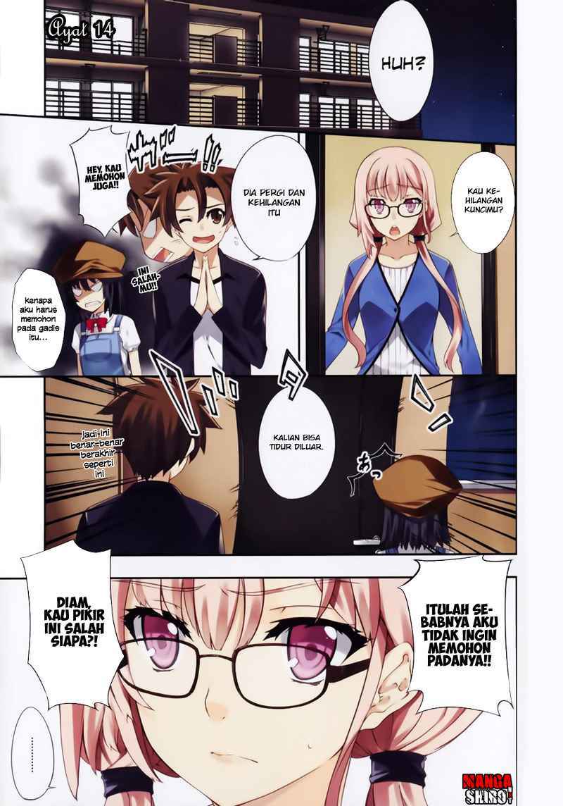 Baca Kitsune no Akuma to Kuroi Grimoire Chapter 14 Gambar 2