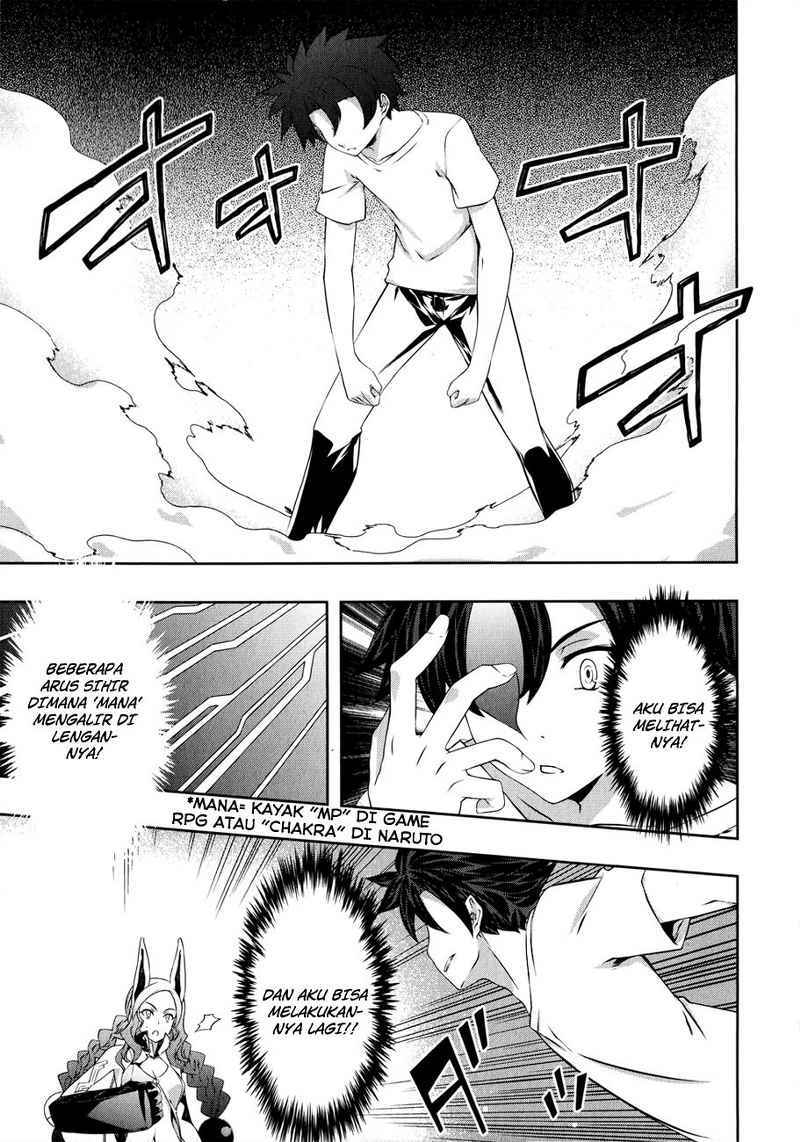 Kitsune no Akuma to Kuroi Grimoire Chapter 08 Gambar 21