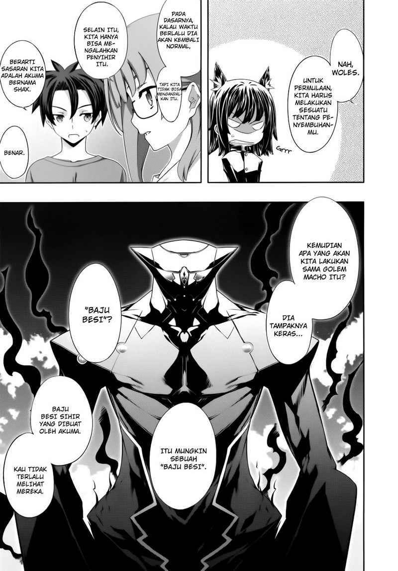Kitsune no Akuma to Kuroi Grimoire Chapter 07 Gambar 25