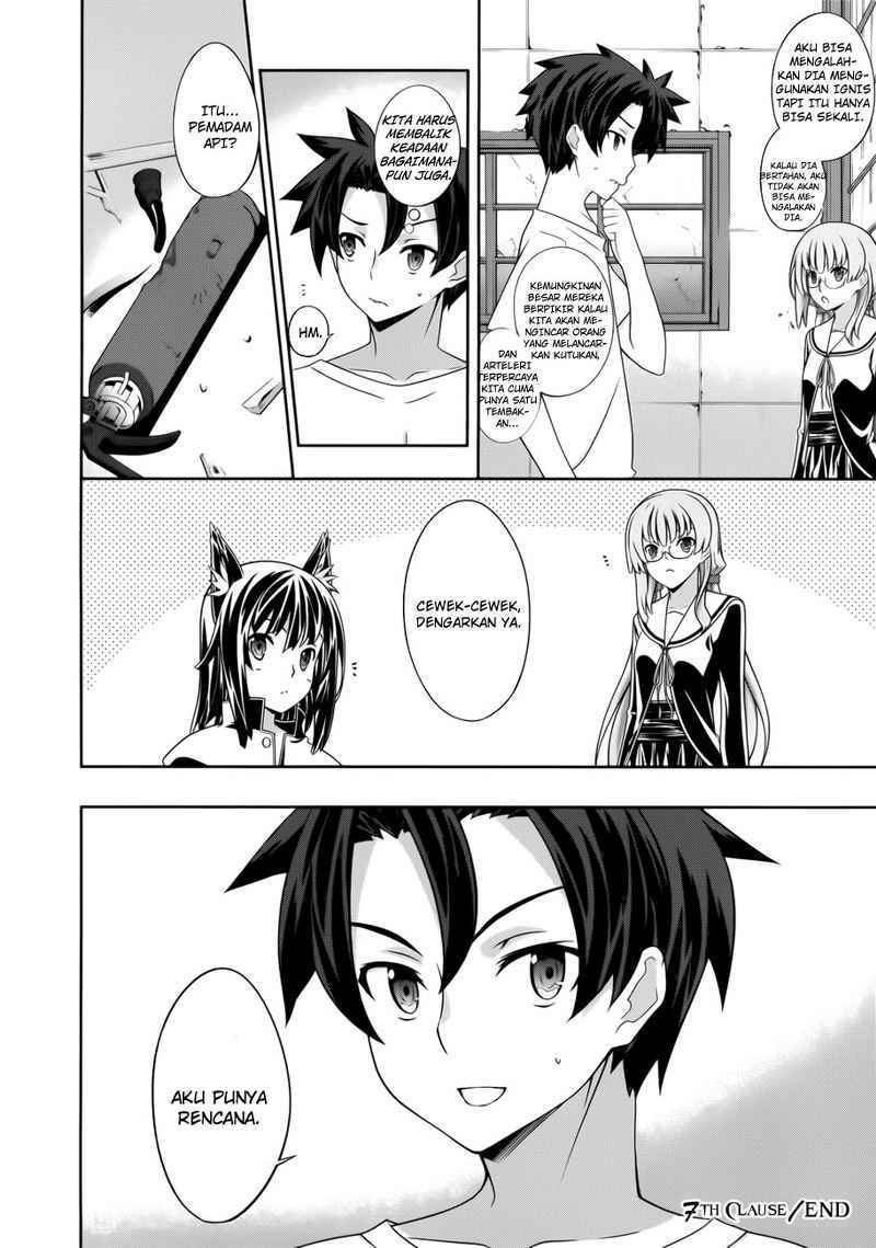 Kitsune no Akuma to Kuroi Grimoire Chapter 07 Gambar 26