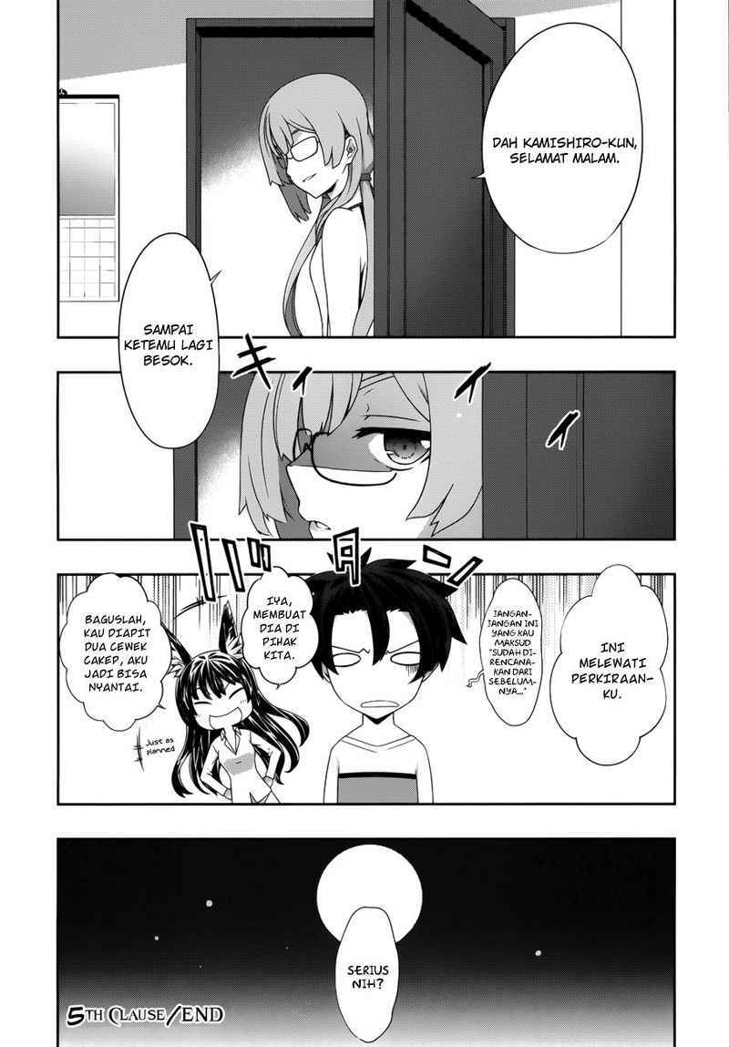 Kitsune no Akuma to Kuroi Grimoire Chapter 05 Gambar 23