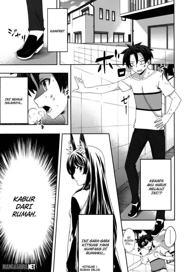 Baca  Kitsune no Akuma to Kuroi Grimoire Chapter 04 Gambar 2