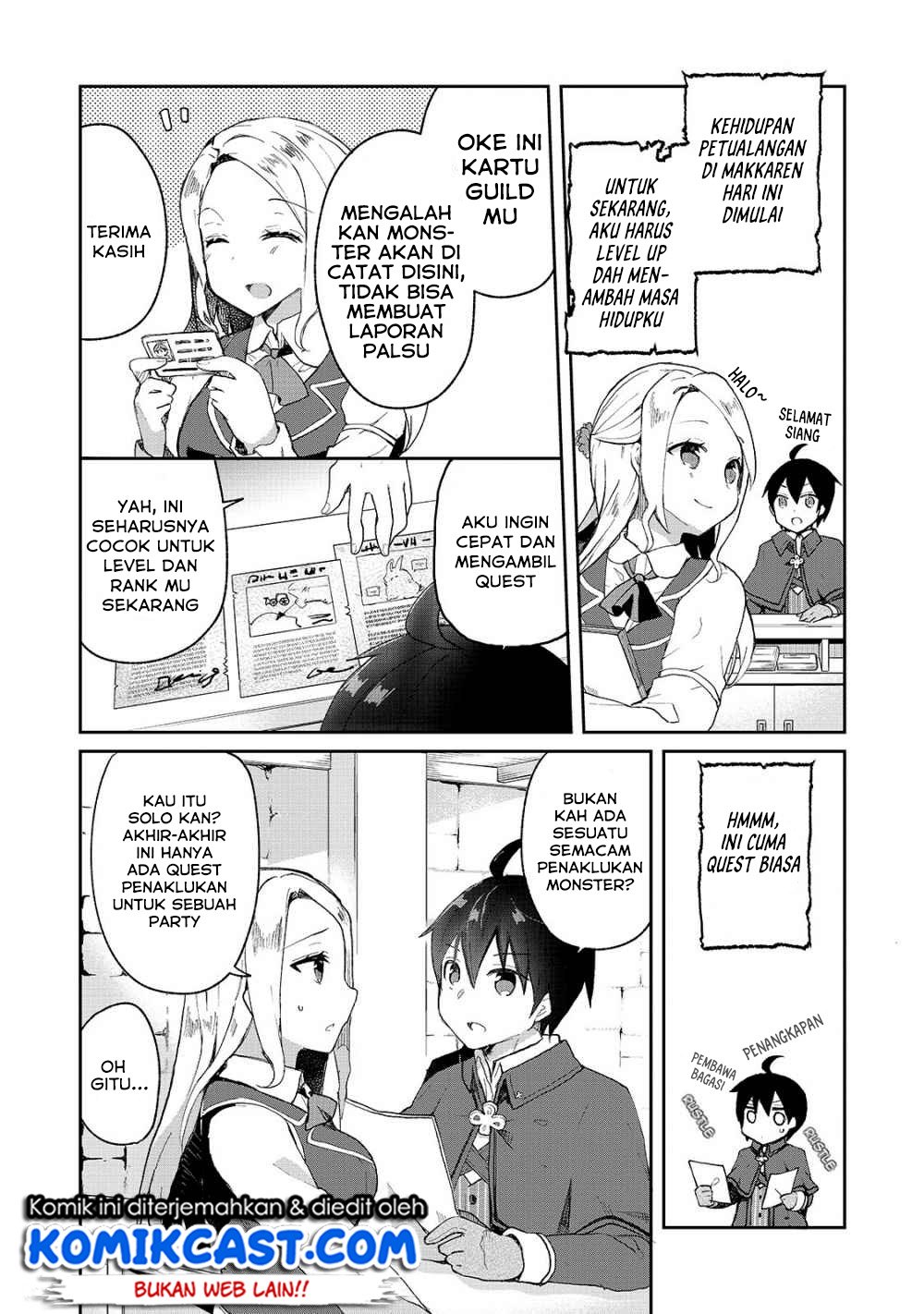 Shinja Zero no Megami-sama to Hajimeru Isekai Kouryaku Chapter 04 Gambar 16