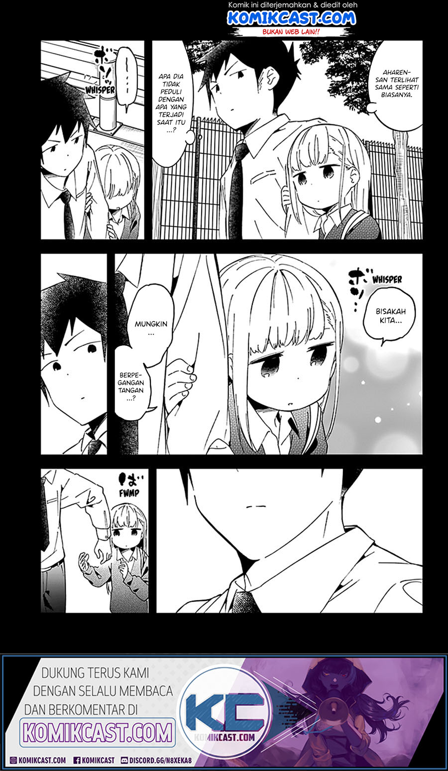 Aharen-san wa Hakarenai Chapter 55 Gambar 13