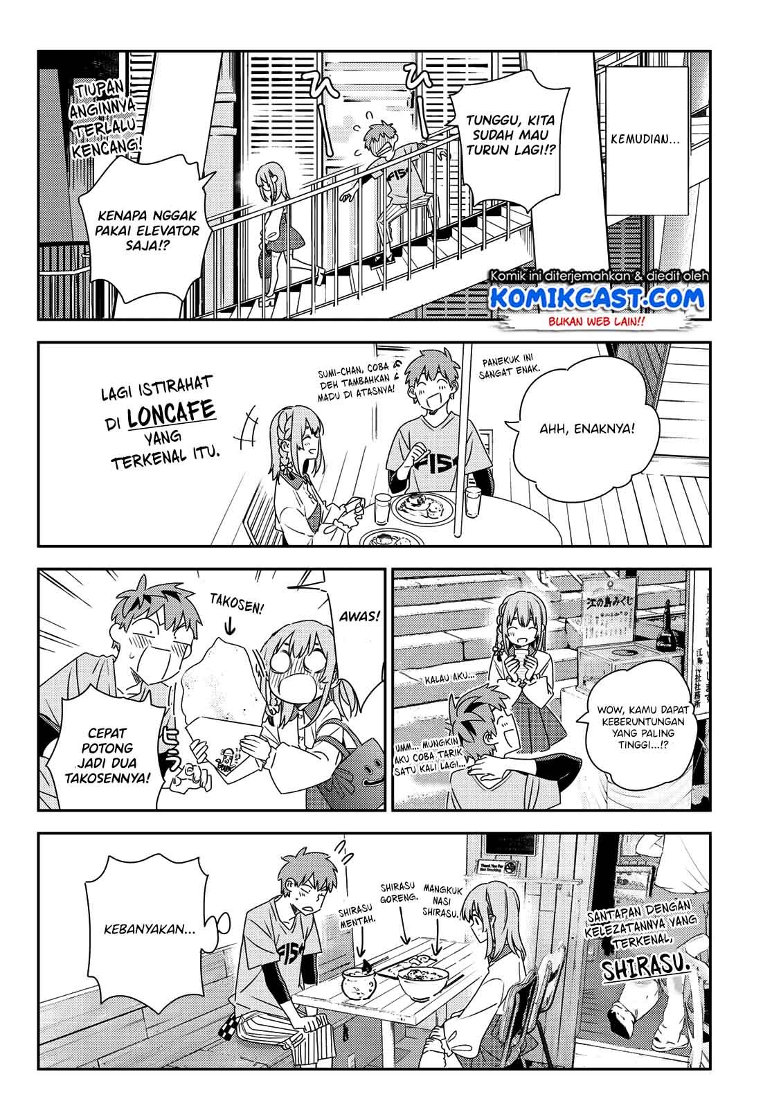 Kanojo Okarishimasu Chapter 156 Gambar 7