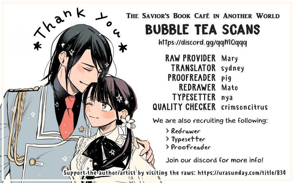 The Savior’s Book Café in Another World Chapter 07 Gambar 30