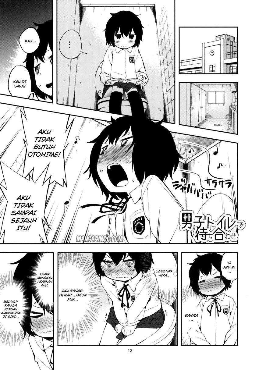 Danshi Toire de Machiawase Chapter 01 Gambar 12