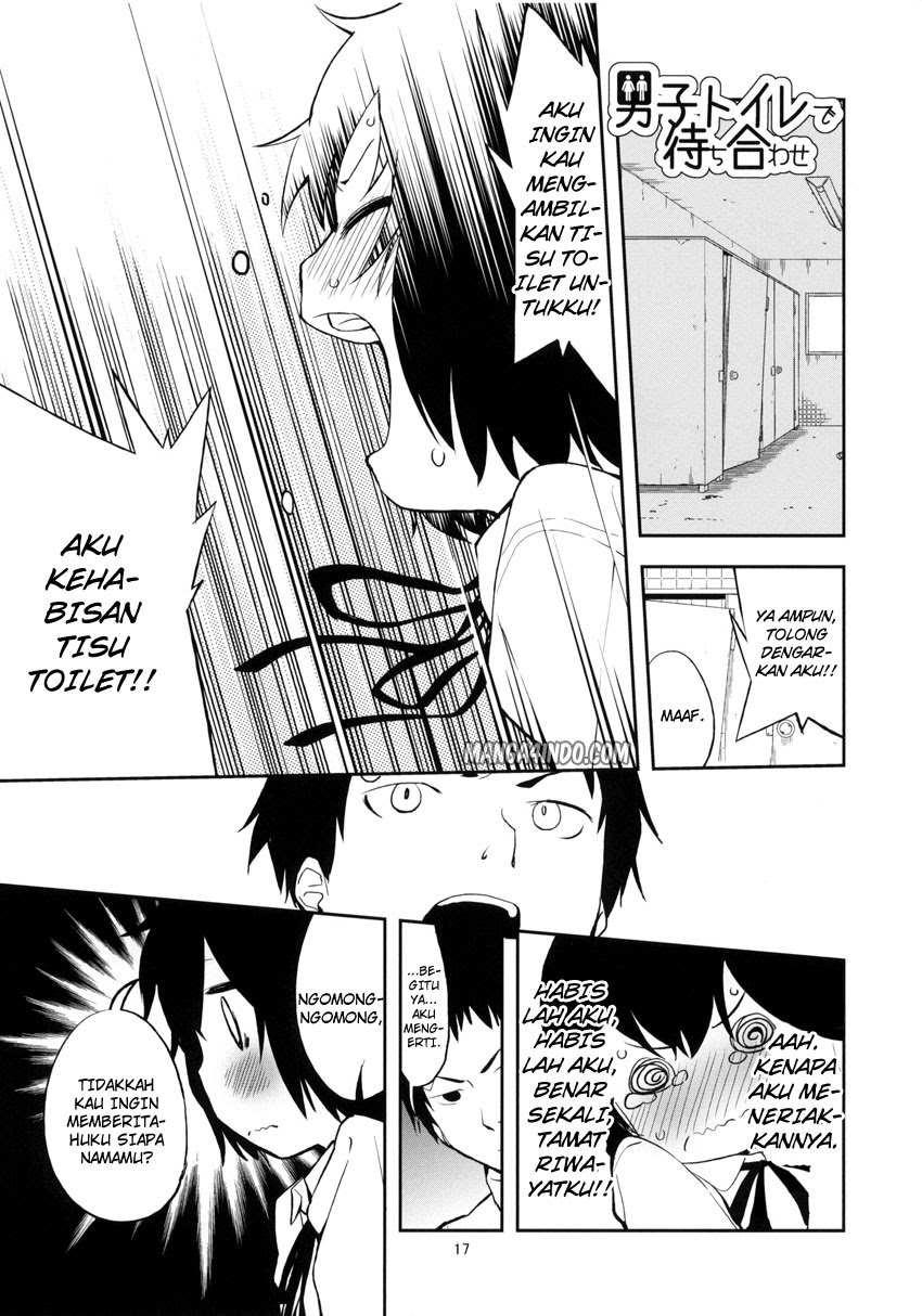 Danshi Toire de Machiawase Chapter 01 Gambar 16