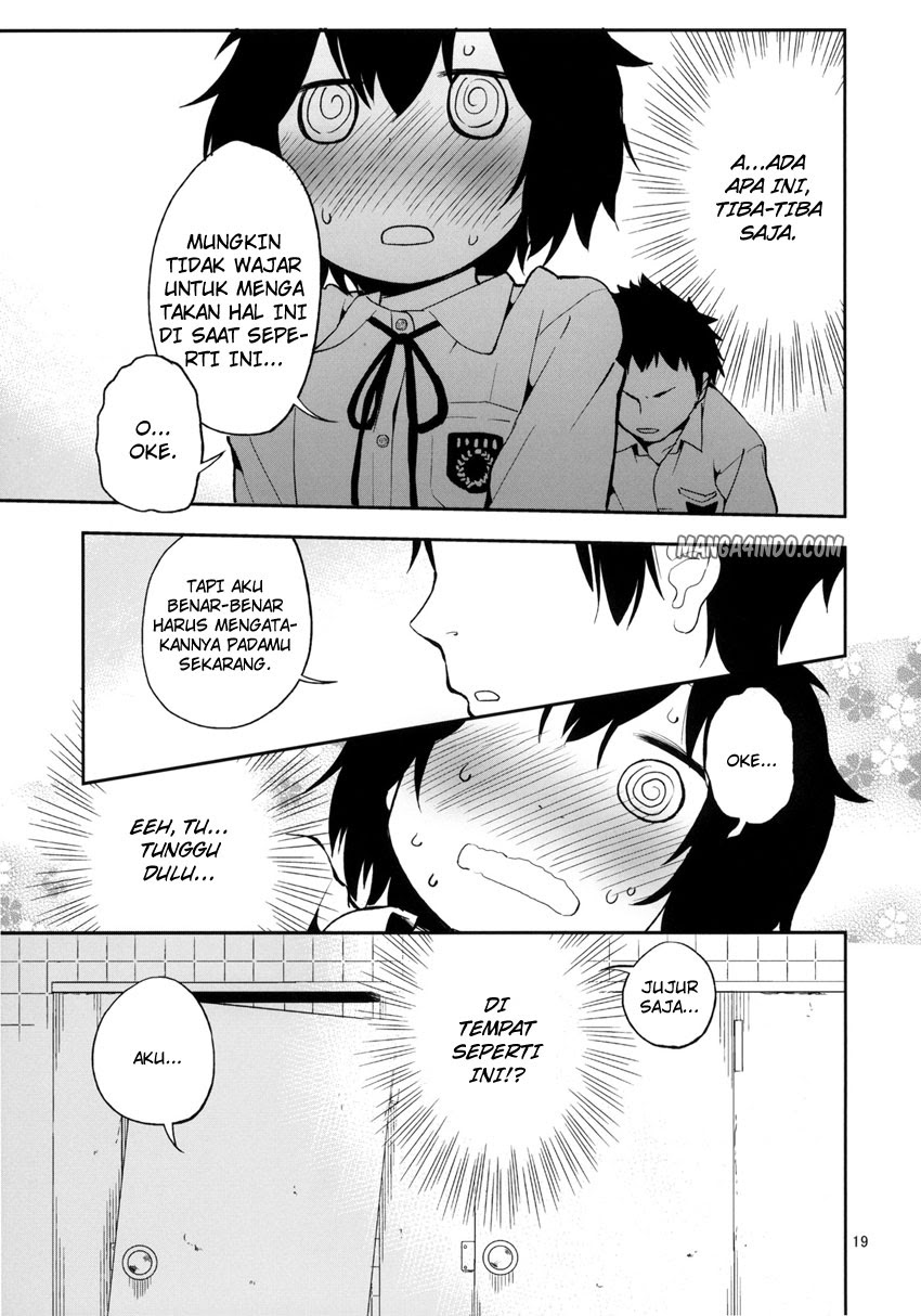 Danshi Toire de Machiawase Chapter 01 Gambar 18