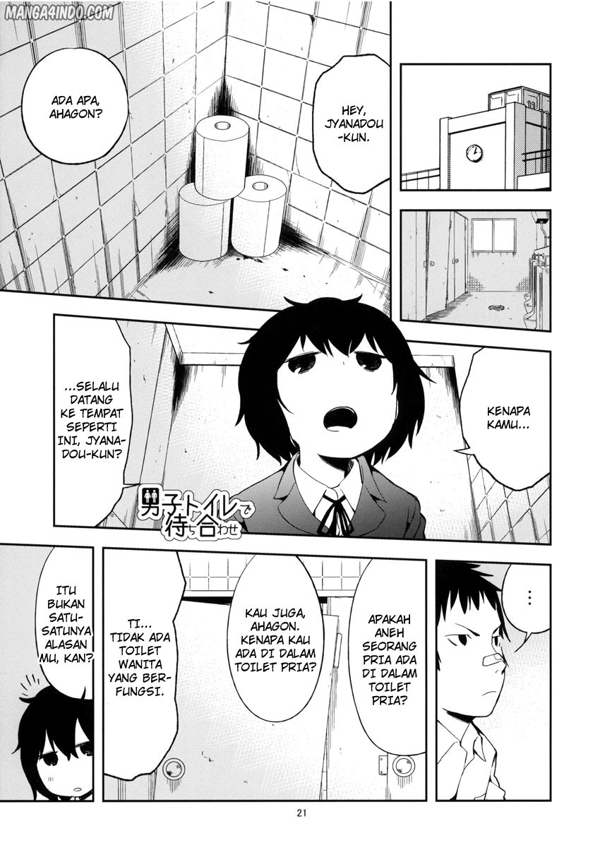 Danshi Toire de Machiawase Chapter 01 Gambar 20