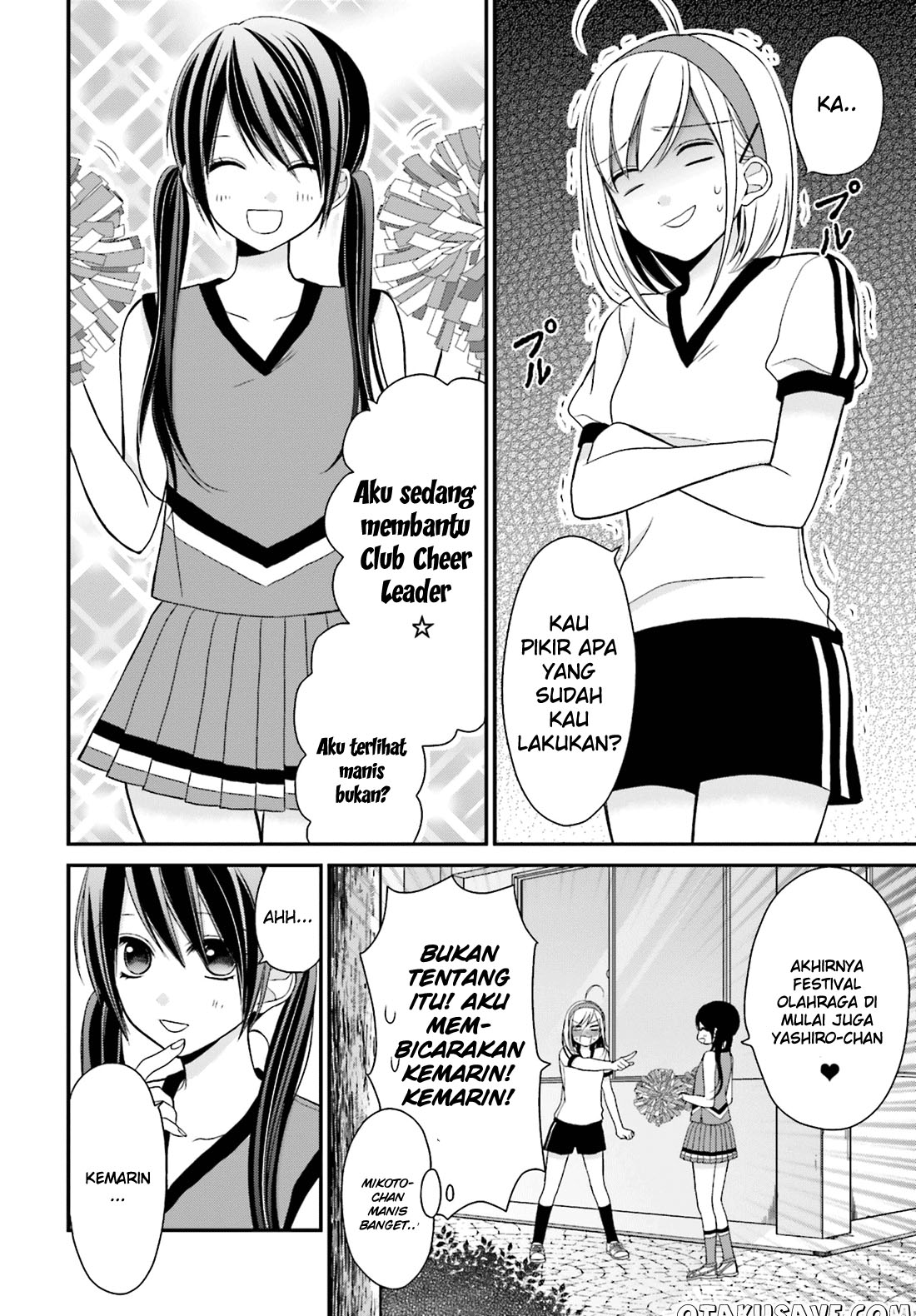Baca  Yuri na Watashi to Akuma na Kanojo Chapter 05 Gambar 2