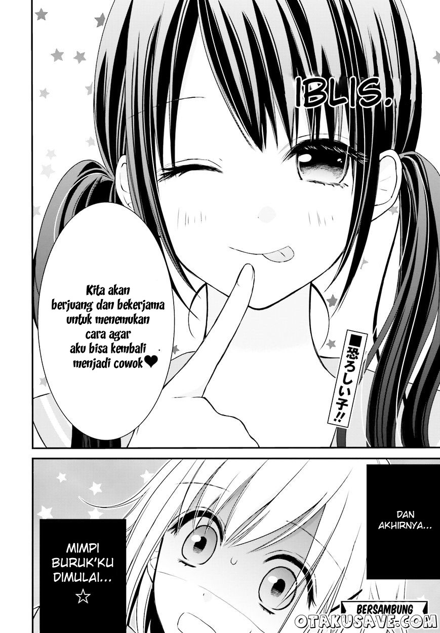 Yuri na Watashi to Akuma na Kanojo Chapter 01 Gambar 35