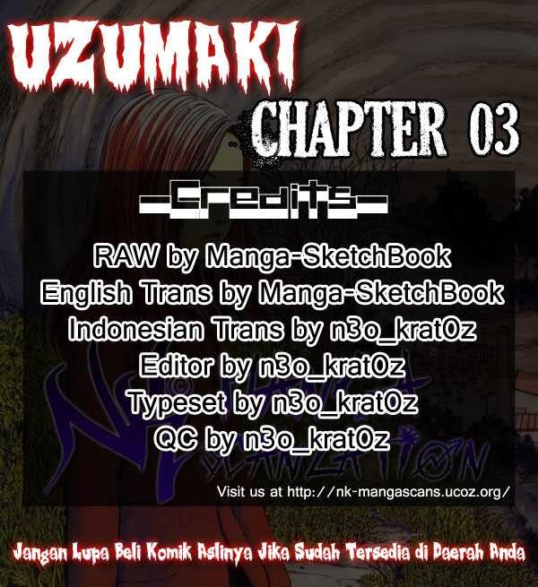 Baca Komik Uzumaki: Spiral into Horror Chapter 03 Gambar 1