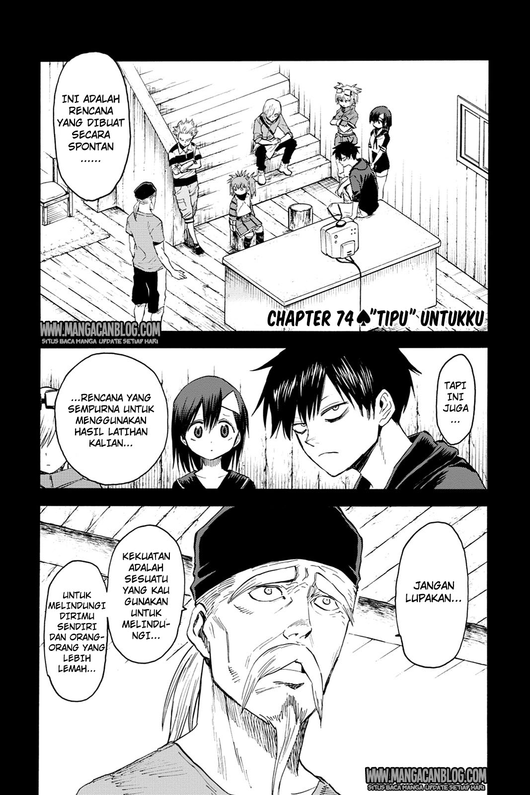 Baca Komik Blood Lad Chapter 74 Gambar 1