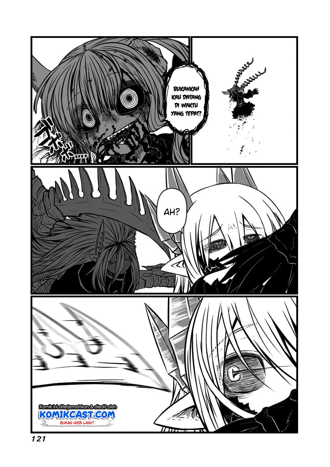 Musuko ga Kawaikute Shikataganai Mazoku no Hahaoya Chapter 114 Gambar 8