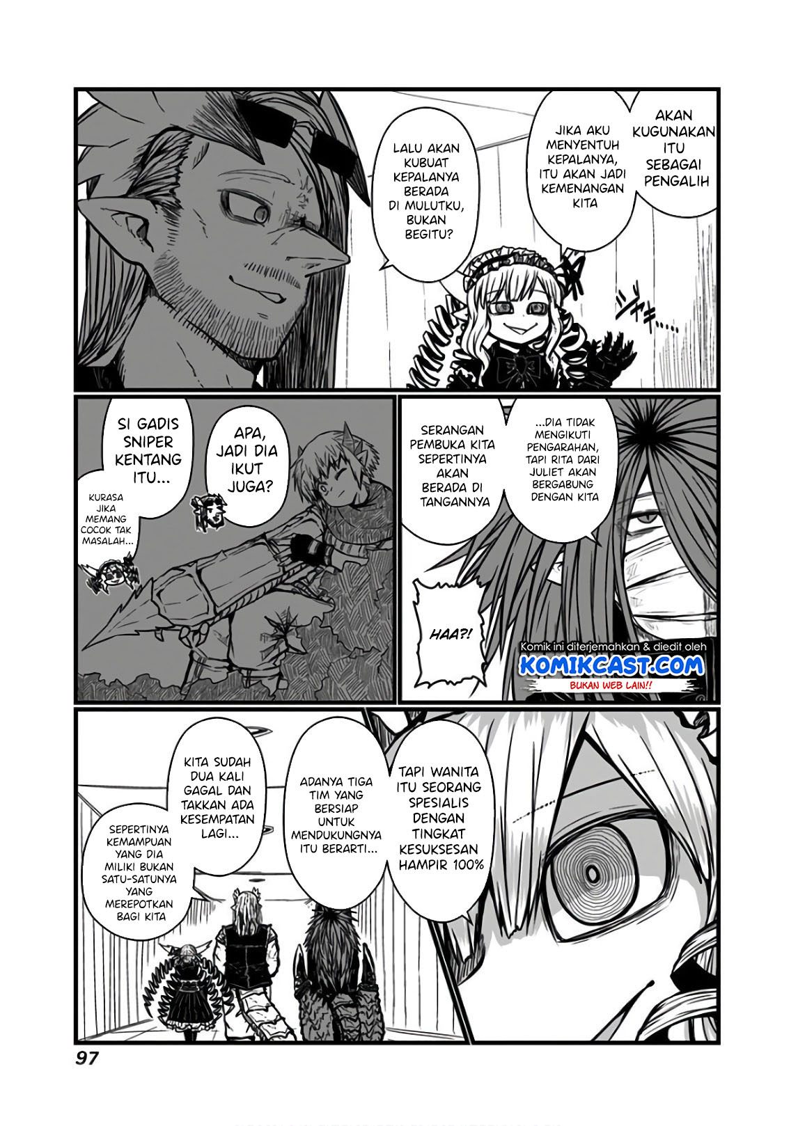 Musuko ga Kawaikute Shikataganai Mazoku no Hahaoya Chapter 112 Gambar 5