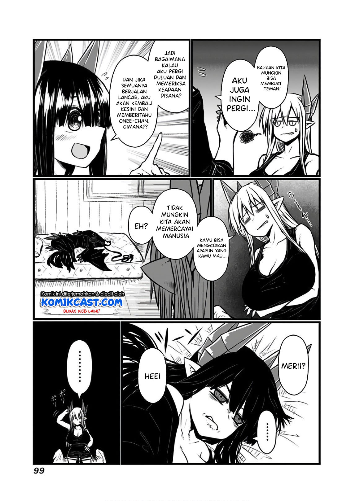 Musuko ga Kawaikute Shikataganai Mazoku no Hahaoya Chapter 112 Gambar 7