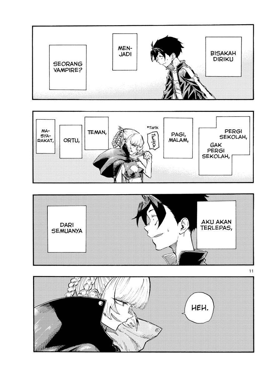 Yofukashi no Uta Chapter 09 Gambar 12