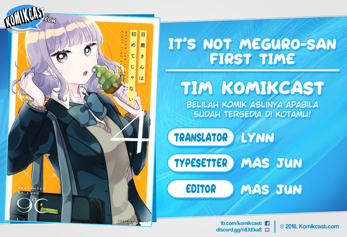 Baca Komik It’s Not Meguro-san’s First Time Chapter 28 Gambar 1