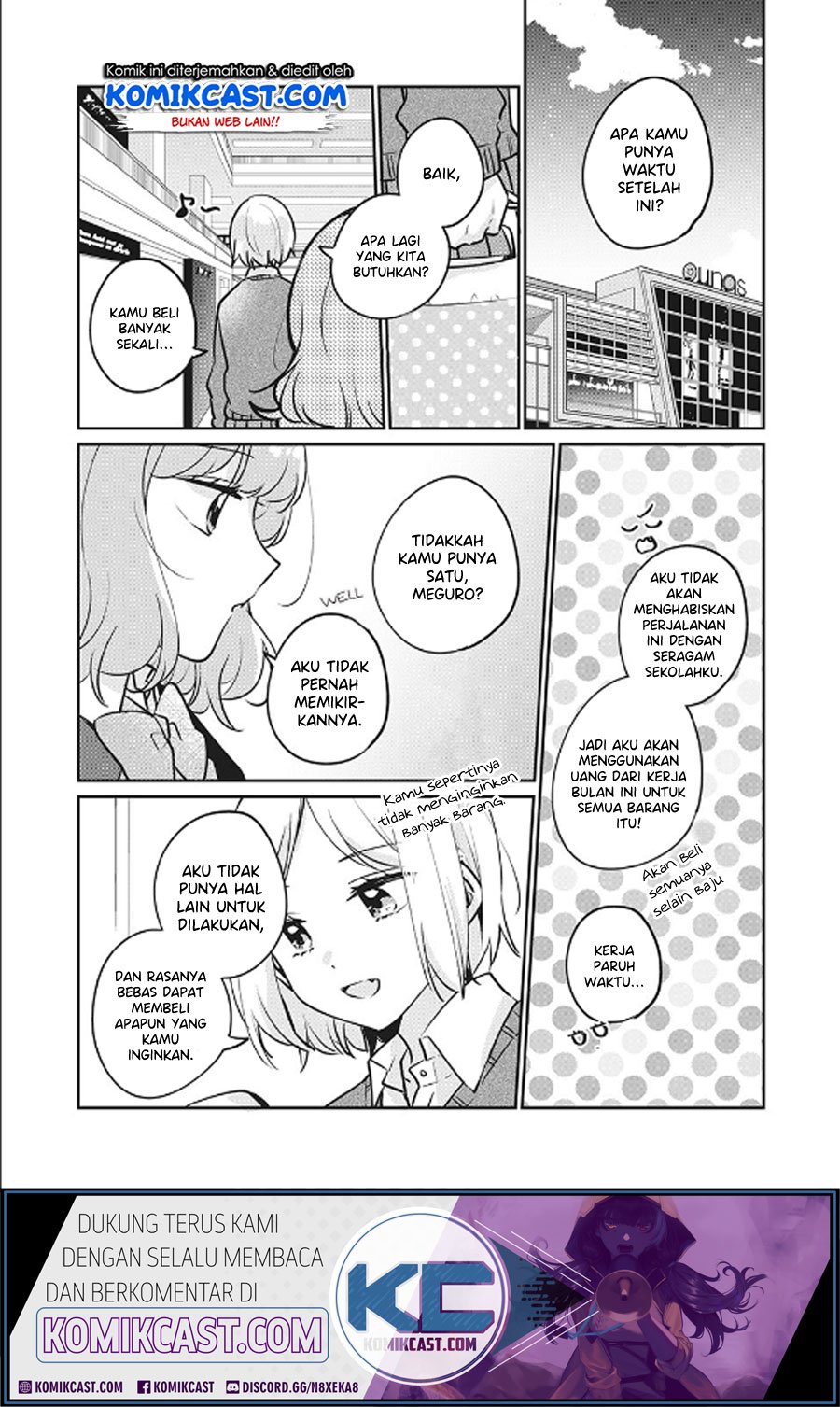It’s Not Meguro-san’s First Time Chapter 28 Gambar 6