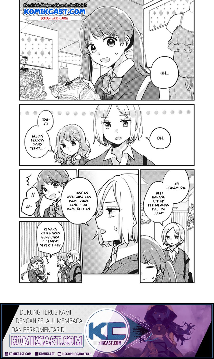 It’s Not Meguro-san’s First Time Chapter 28 Gambar 8