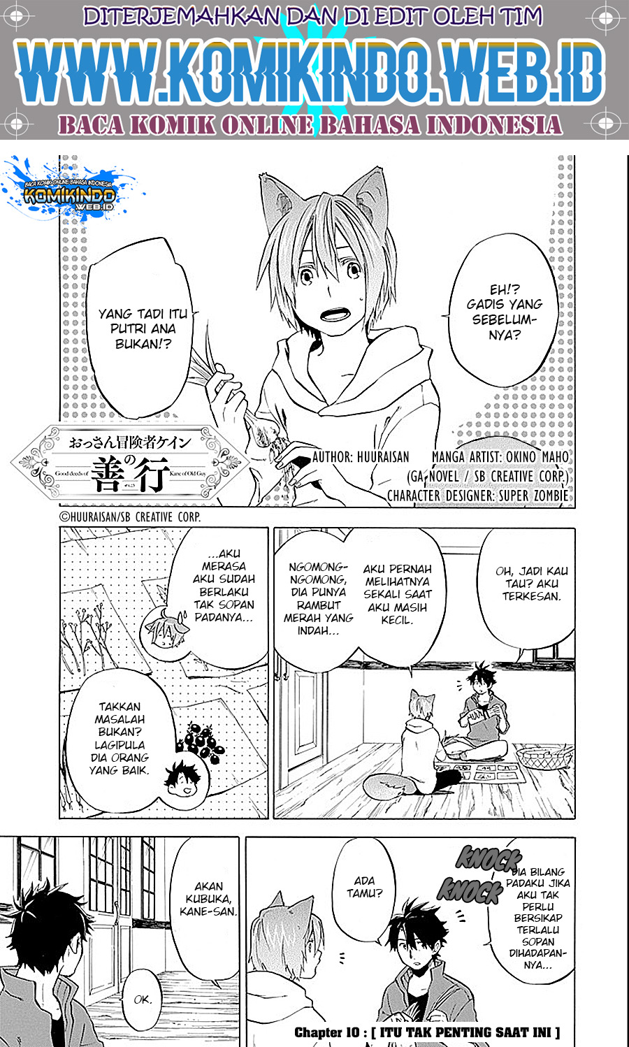 Baca  Good Deeds of Kane of Old Guy Chapter 10 Gambar 2